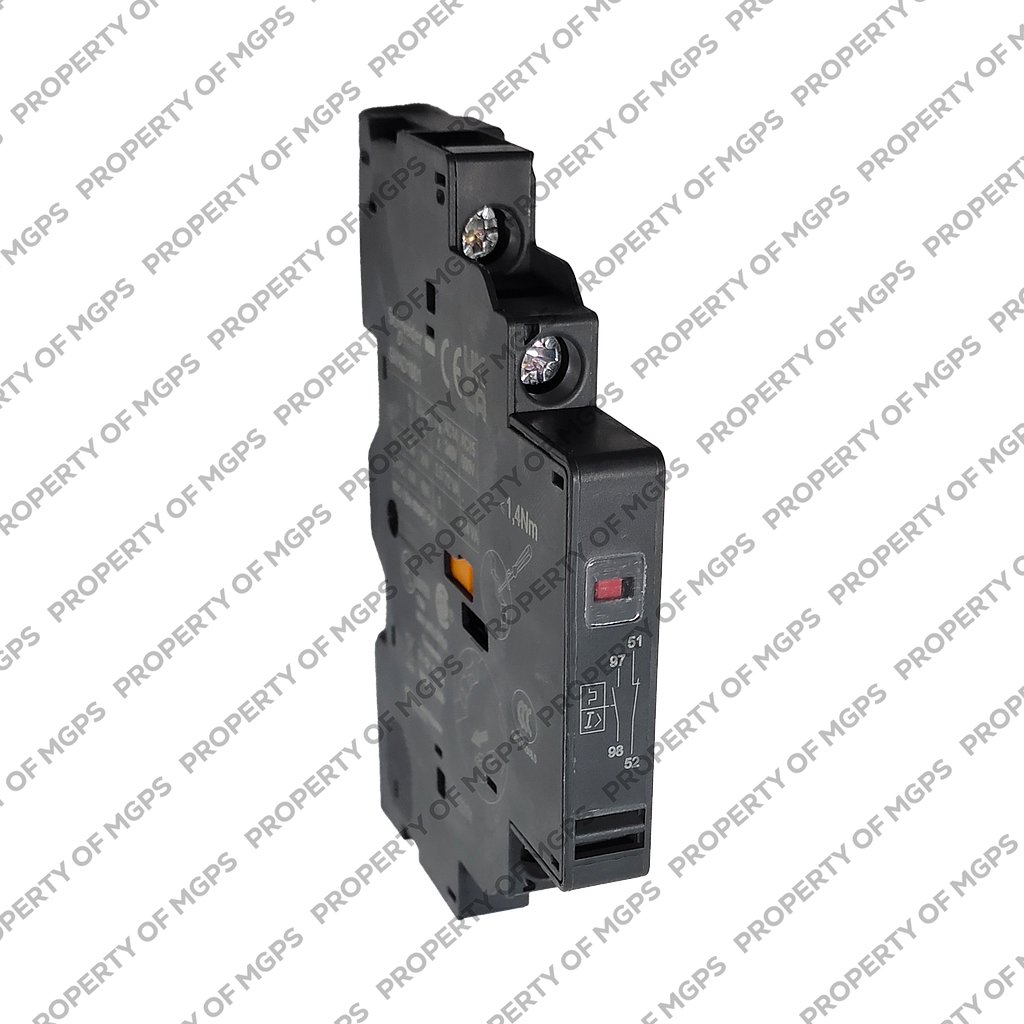 Schneider  TeSys GV2 &amp; GV3 - auxiliary contact - 1 NC + 1 NO (fault)