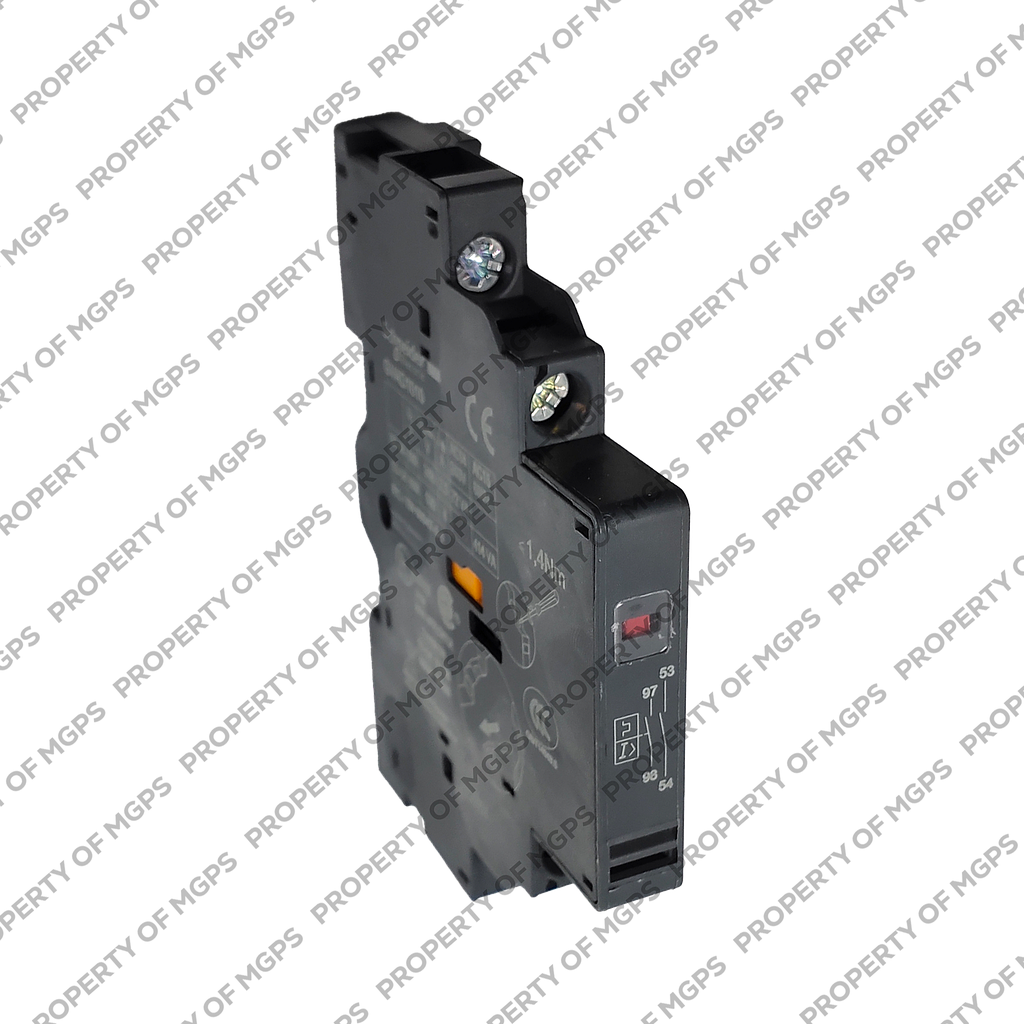 Schneider  TeSys GV2 &amp; GV3 - auxiliary contact - 1 NO + 1 NO (fault)