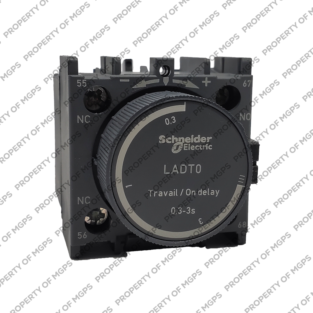 Schneider  TeSys D - time delay auxiliary contact block - 1 NO + 1 NC screw clamp terminals