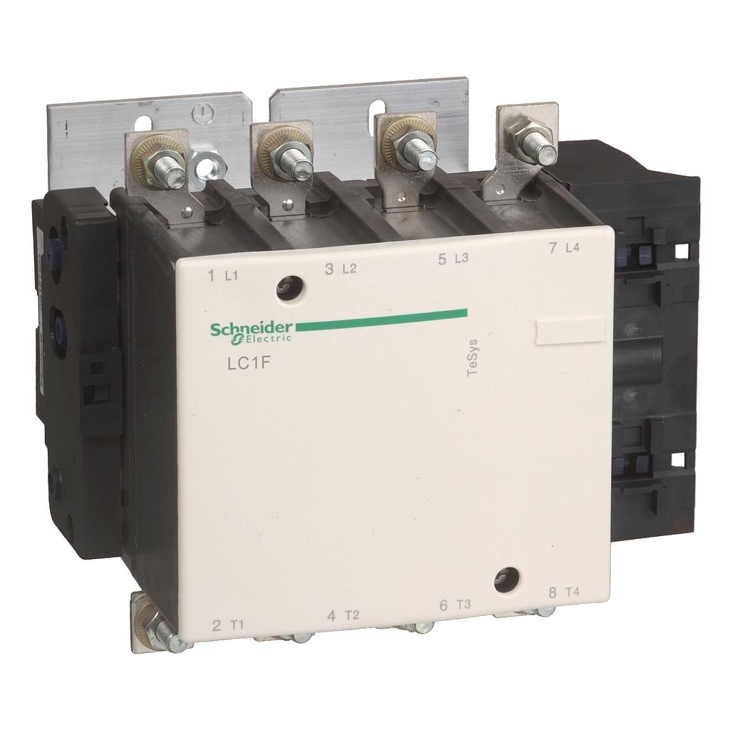 Schneider  TeSys F contactor - 4P(4 NO) - AC-1 - &lt;= 440 V 400 A - without coil