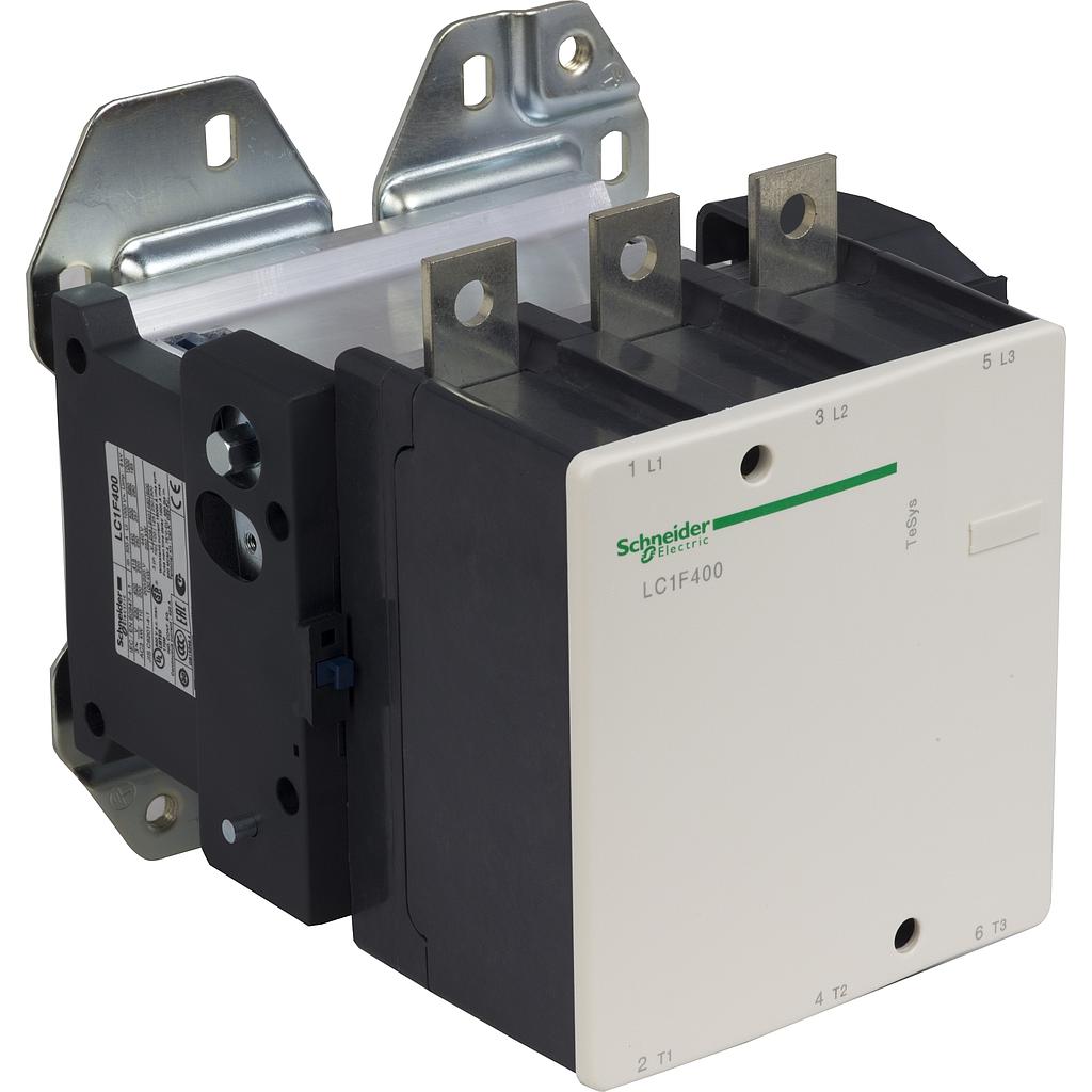 Schneider  TeSys F contactor - 3P(3 NO) - AC-3 -  440 V 400 A - without coil
