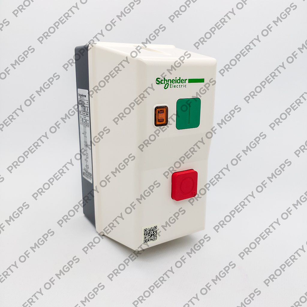 Schneider  TeSys LE - enclosed DOL starter - 1.2.1.8 A - 380 V AC coil