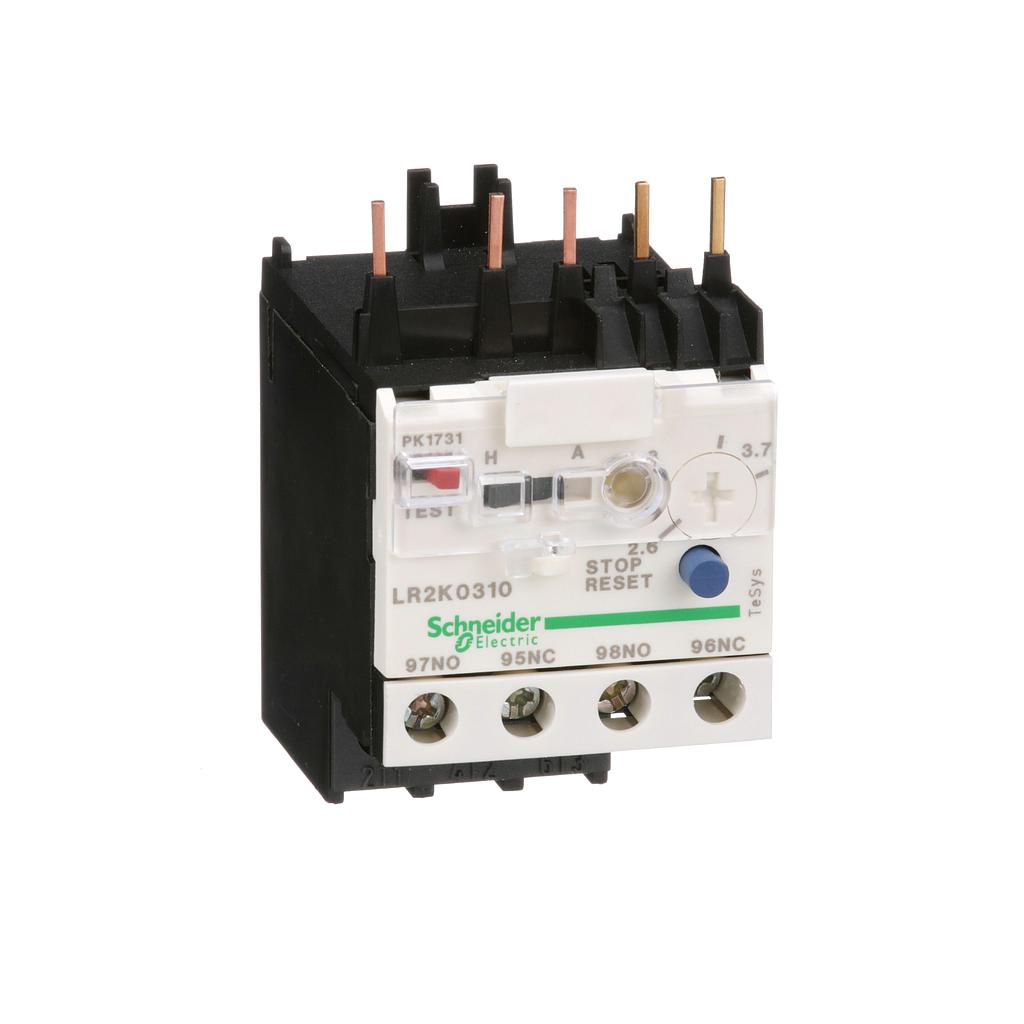 Schneider  TeSys K - differential thermal overload relays -2.6.3.7 A - class 10A