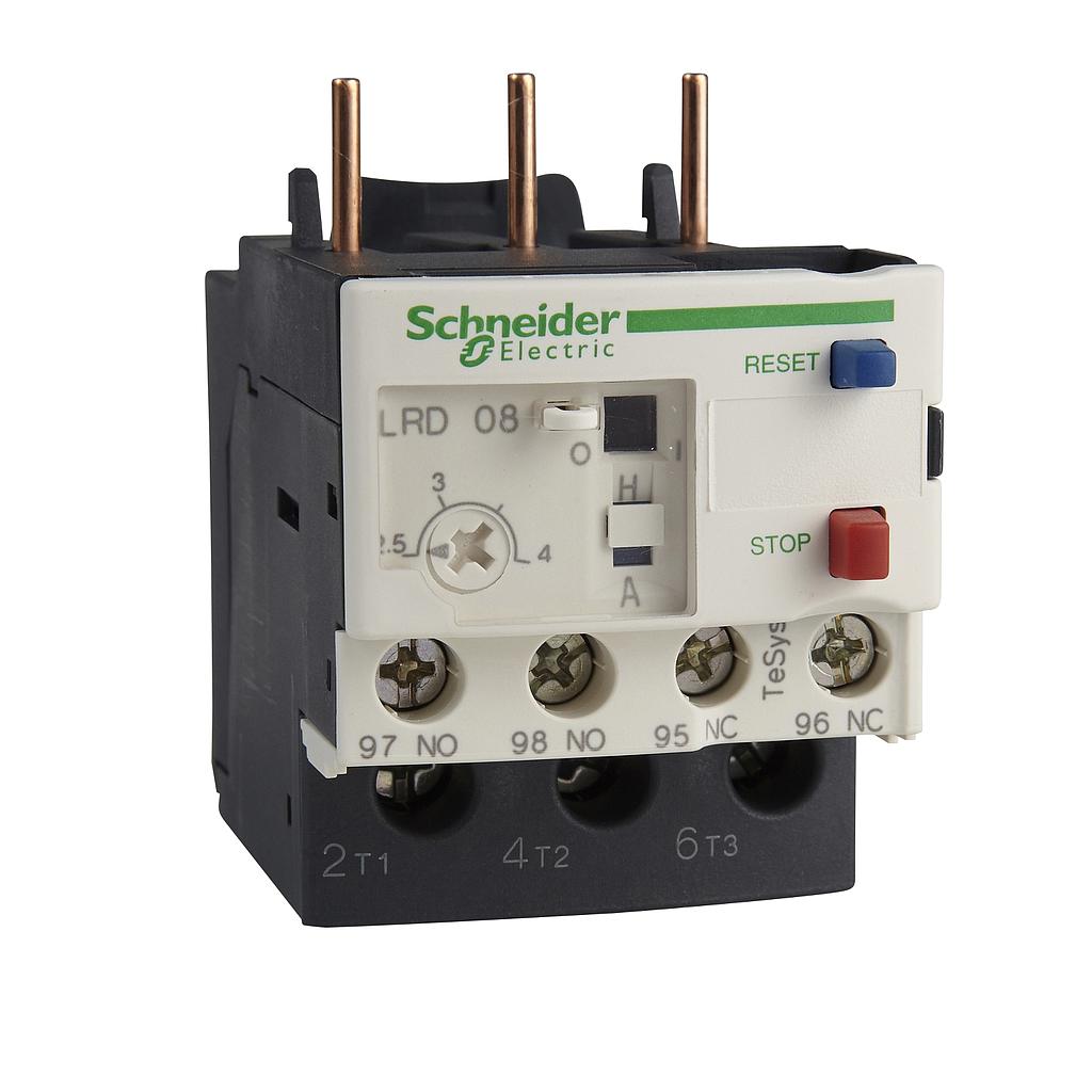Schneider  TeSys LRD thermal overload relays - 4.6 A - class 10A