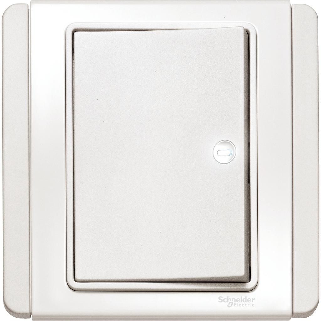 Schneider NEO NEO SAKLAR  1 GANG 1 ARAH HORIZONTAL PUTIH