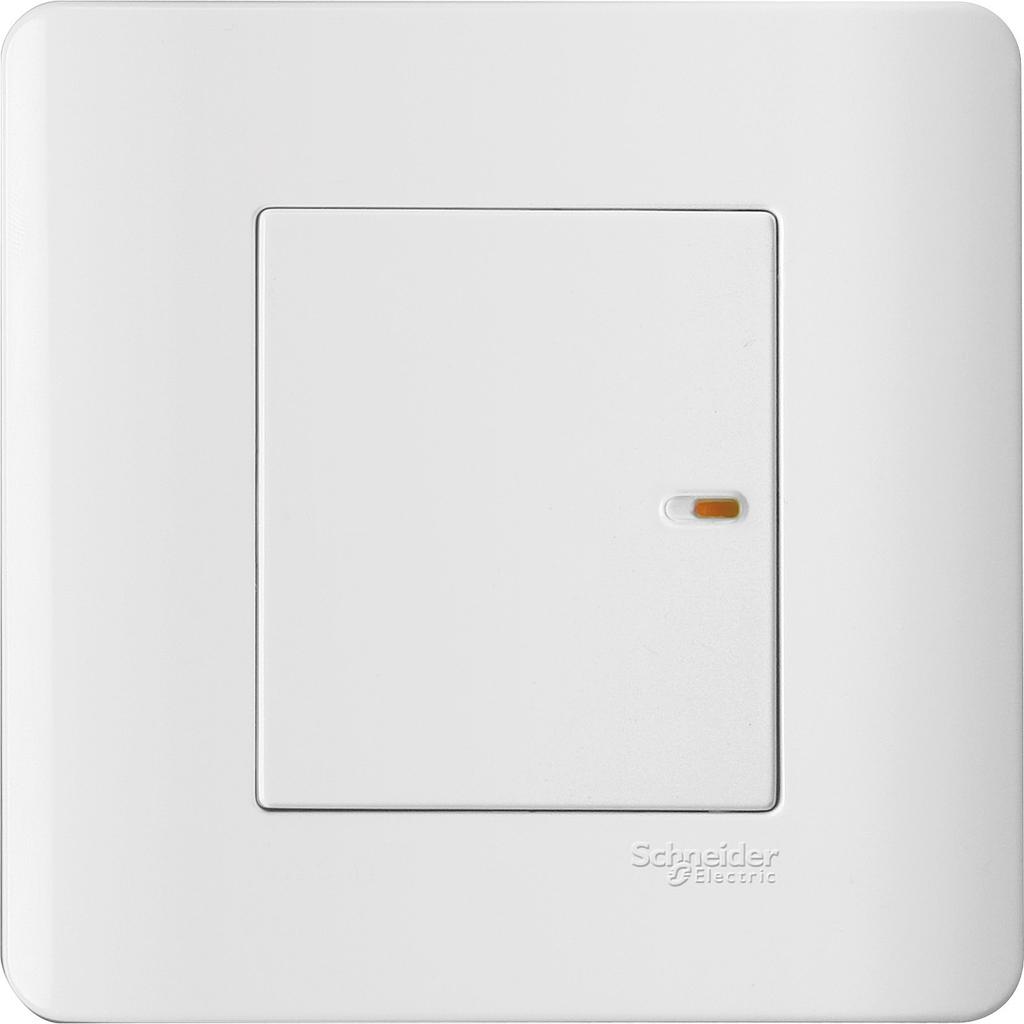 Schneider ZENcelo ZENCELO SAKLAR  1 GANG 1 ARAH  PUTIH
