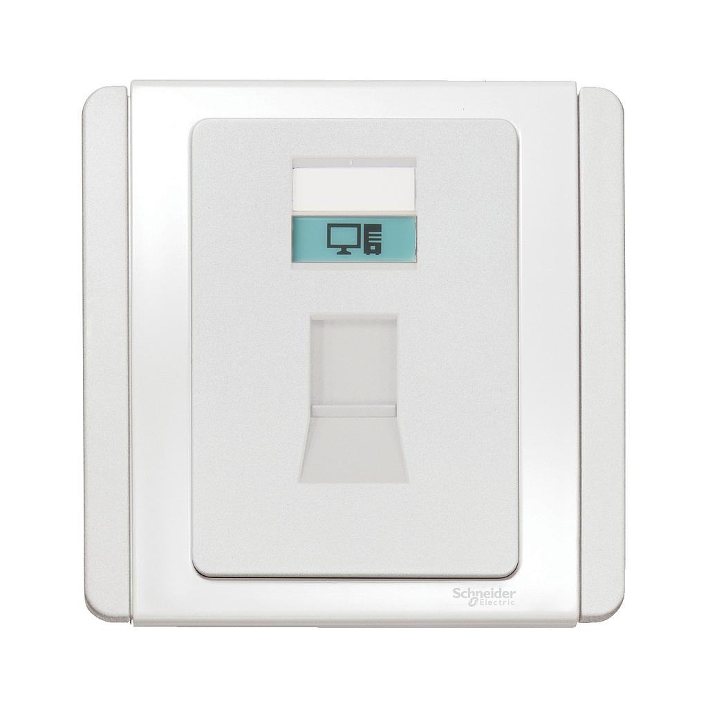Schneider NEO NEO SOCKET LAN DATA RJ45 CAT5E WHITE PUTIH