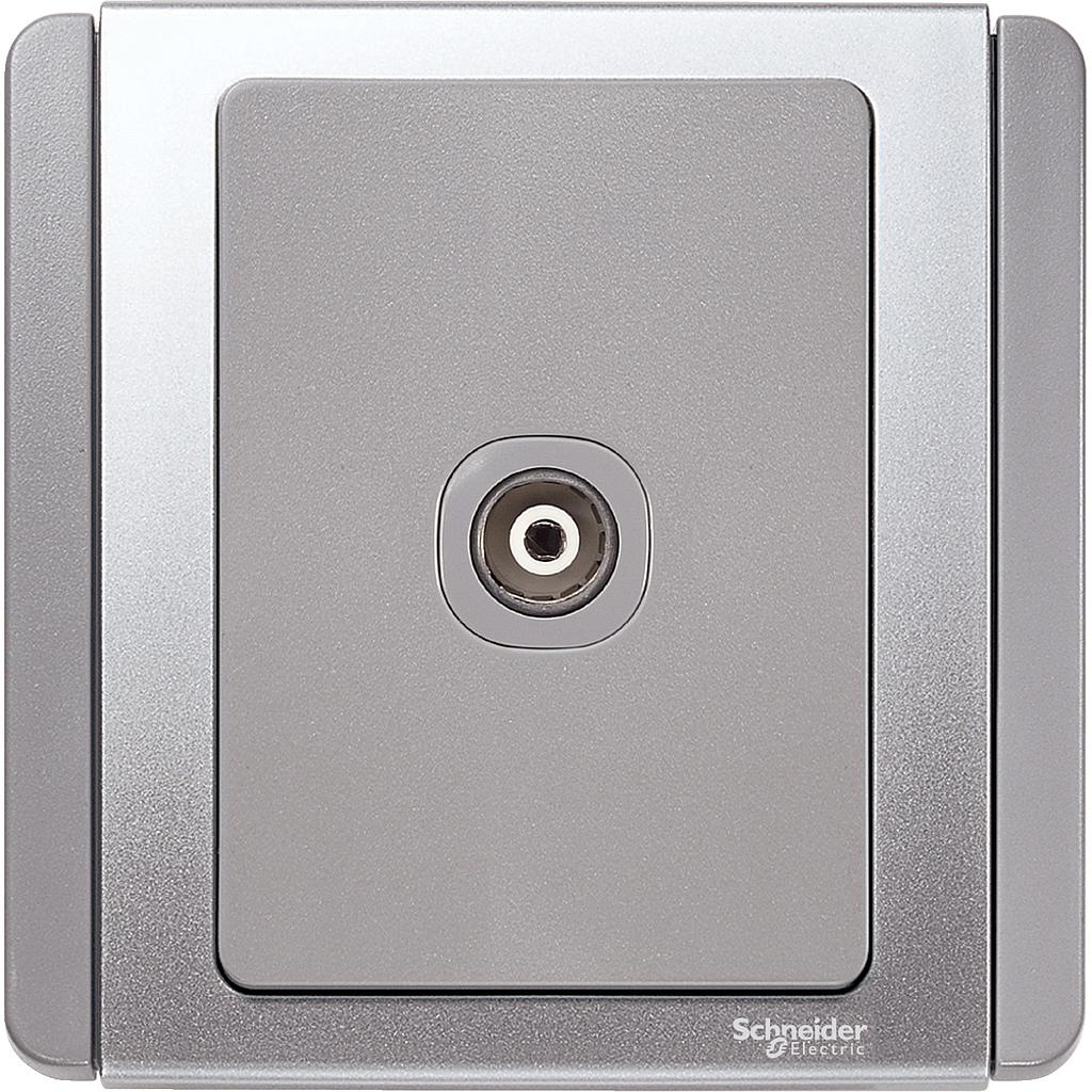 Schneider NEO NEO TV SOCKET GREY SILVER
