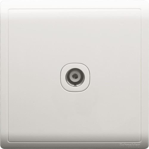 Schneider PIENO PIENO TV SOCKET WHITE PUTIH