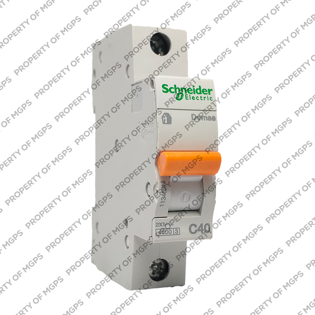 Schneider Domae MCB  DOMAE 1P 40A 4,5KA  