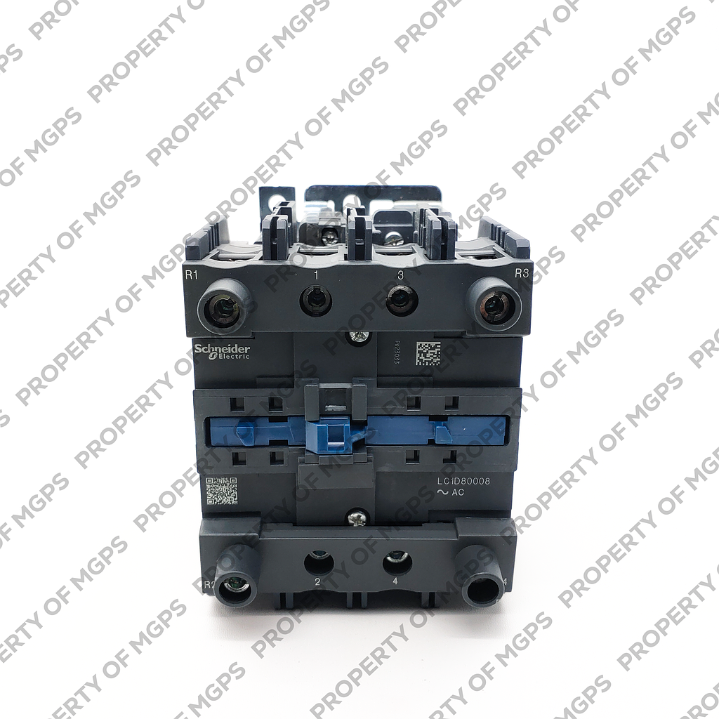 Schneider  TeSys D contactor - 4P(2 NO + 2 NC) - AC-1  440 V 125 A 110 V AC 50/60 Hz coil