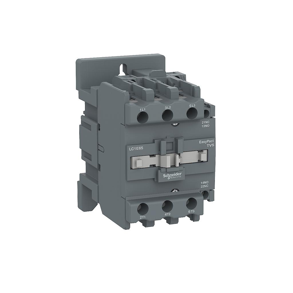 Schneider  EasyPact TVS contactor 3P(3 NO) - AC-3 - &lt;= 440 V 40A - 24 V AC coil