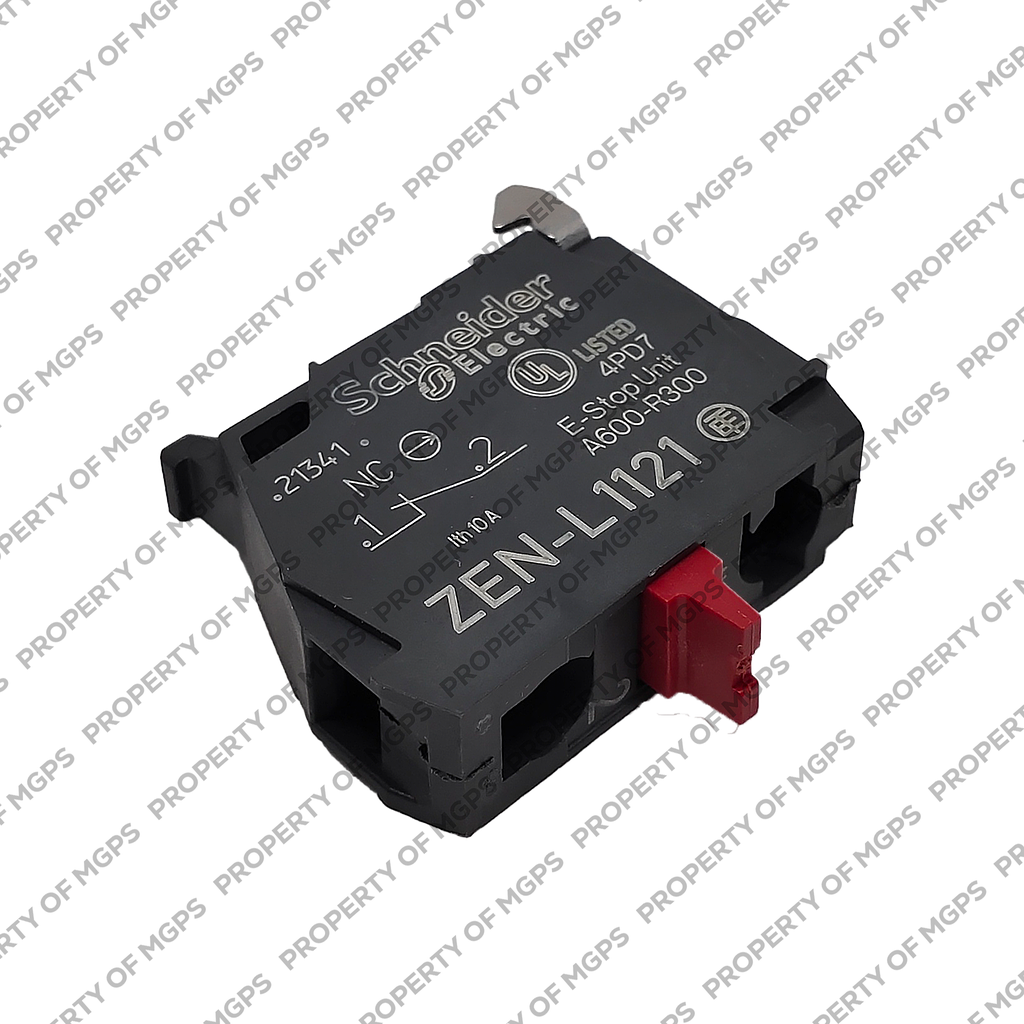 Schneider  Single contact block for head (D)22 1NC screw clamp terminal