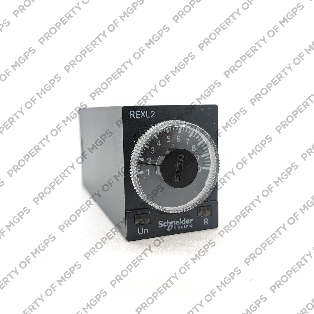 Schneider  On-delay timing relay - 0.1 s.100 h - 24 V DC - 2 OC