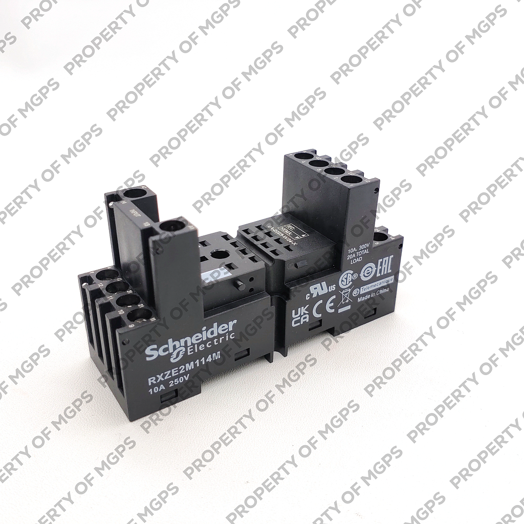 Schneider  Socket RXZ - mixed contact - 10A -  250V - connector - for relay RXM2., RXM4.