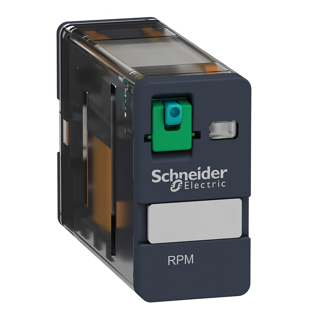 Schneider  Power plug-in relay - Zelio RPM - 1 C/O - 12 V DC - 15 A