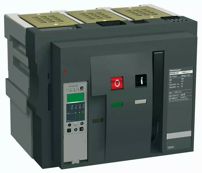 Schneider  ACB NW 3P 1250A FIXED TYPE 65KA MICROLOGIC 2.0E