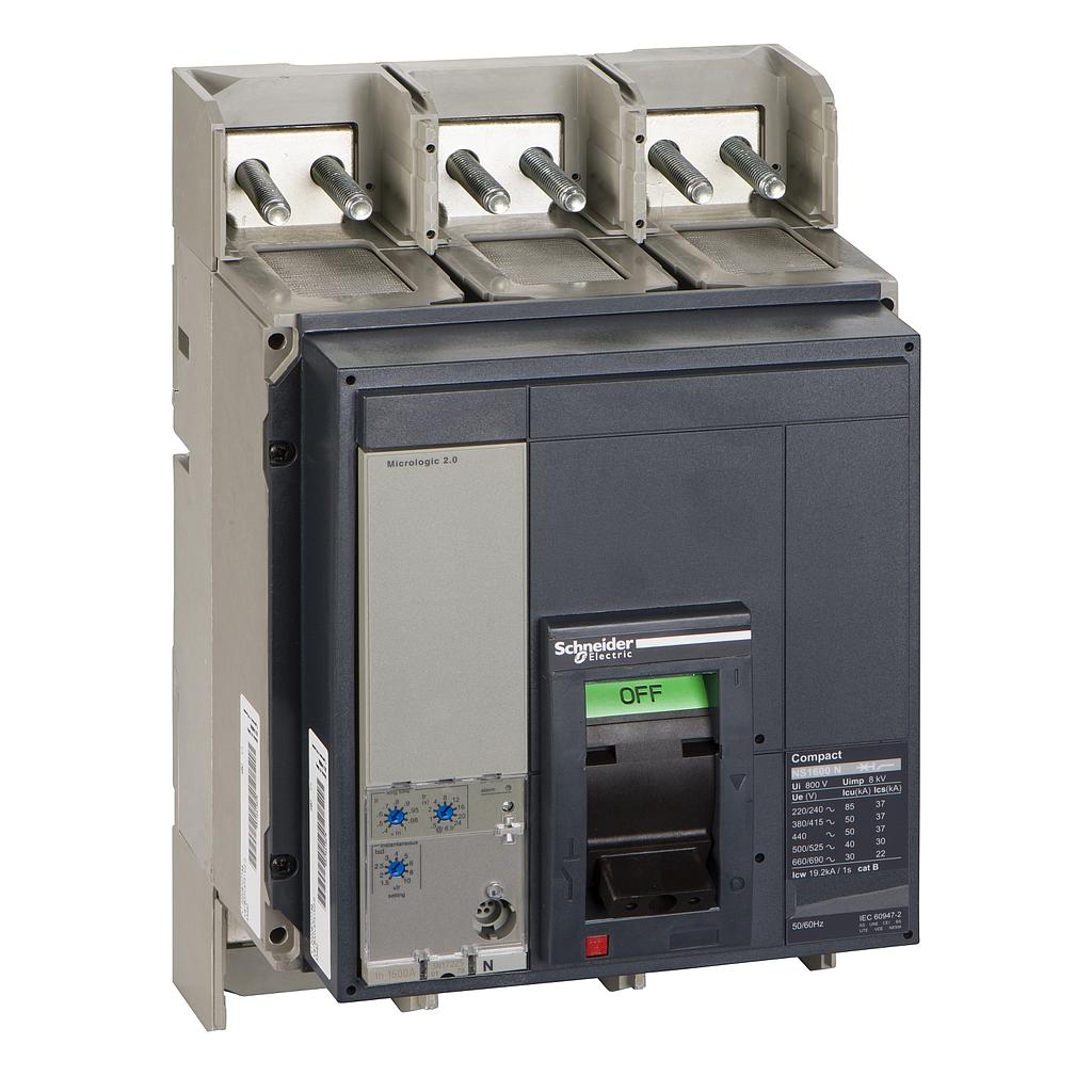Schneider  NS1600N 3P 1600A  MICROLOGIC 2.0  
