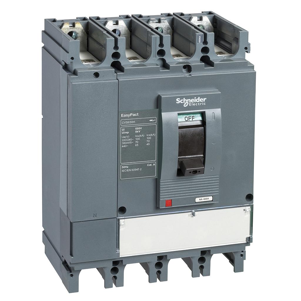 Schneider  CVS400N 4P 400A 50KA TMD  