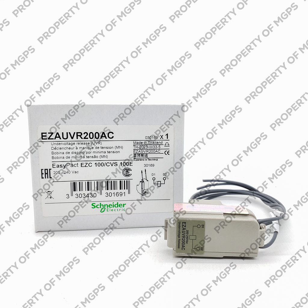 Schneider  Undervoltage release MN - 200.240 V AC - for EZC100