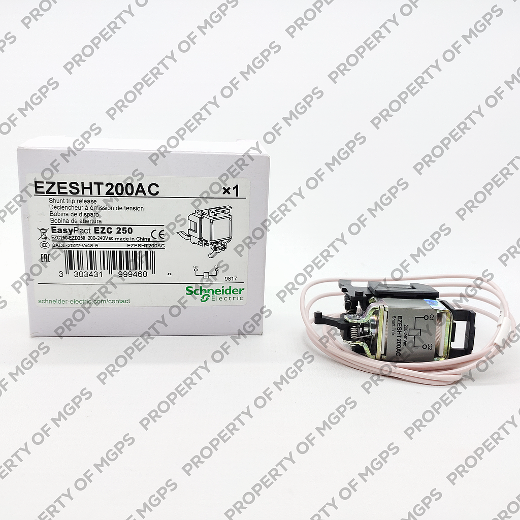 Schneider  Shunt trip release SHT - 200.240 V AC - for EZC250