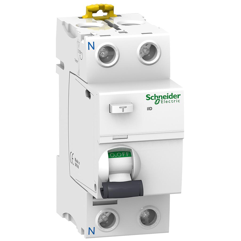 Schneider  ACTI 9 RCCB 2P 25A 30MA AC TYPE 
