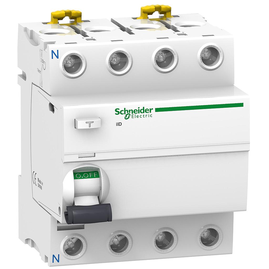 Schneider  ACTI 9 RCCB 4P 40A 30MA AC TYPE 