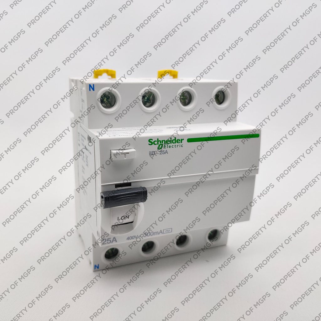 Schneider  ACTI 9 RCCB 4P 25A 300MA AC TYPE 