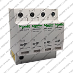 Schneider  IPRD20r modular surge arrester - 3P + N - 350V - with remote transfert