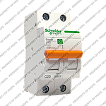 Schneider  MCB  DOMAE 2P 20A 6KA  
