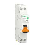 Schneider  NEW 10A 1PN 30mA 4500A AC RCBO Slim 6KA