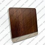 Schneider  AVATARON SAKLAR  1 GANG  2 ARAH WOOD KAYU  E8331L2LED_WD_G3