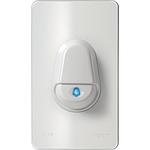 Schneider  KAVACHA  Bel Pintu tahan cuaca dengan indikator LED, IP44, Putih