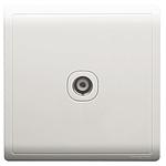 Schneider  PIENO TV SOCKET WHITE NEW 