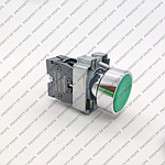   PUSH BUTTON METAL HIJAU 1NO