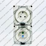   240V 13A 30MA RCD SKT IP66