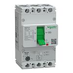 Schneider  GoPact MCCB 200, 3 poles, 36kA at 415VAC, 80A rating, TMD trip unit, adjustable thermal protection G20F3A80