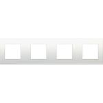 Schneider Vivace Schneider Electric Vivace Aksesoris Bingkai (Surround) 4 Gang - KB_41_WE