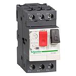 Schneider Tesys GV2 Motor circuit breaker, TeSys GV2, 3P, 0.16-0.25 A, thermal magnetic, screw clamp terminals