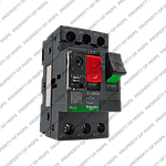 Schneider Tesys GV2 Motor circuit breaker, TeSys GV2, 3P, 0.4-0.63 A, thermal magnetic, screw clamp terminals