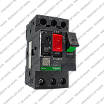 Schneider Tesys GV2 Motor circuit breaker, TeSys GV2, 3P, 1.6-2.5 A, thermal magnetic, screw clamp terminals