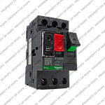 Schneider Tesys GV2 Motor circuit breaker, TeSys GV2, 3P, 2.5-4 A, thermal magnetic, screw clamp terminals