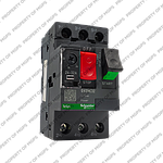 Schneider Tesys GV2 Motor circuit breaker, TeSys GV2, 3P, 24-32 A, thermal magnetic, screw clamp terminals