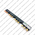 Schneider  Linergy FT - Comb busbar - 63 A - 4 tap-offs - 54 mm pitch