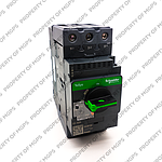 Schneider  Motor circuit breaker, TeSys GV3, 3P, 23-32 A, thermal magnetic, EverLink terminals