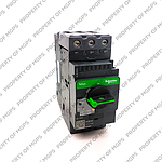 Schneider  Motor circuit breaker, TeSys GV3, 3P, 30-40 A, thermal magnetic, EverLink terminals