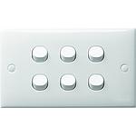 Schneider S-Classic Schneider Electric S-Classic Saklar Lampu - 6 Gang 1 Arah - ET36_1_2AR_WE