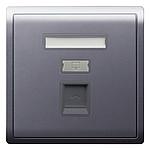 Schneider PIENO PIENO SOCKET LAN DATA RJ45 CAT5E LAVENDER SILVER