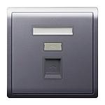 Schneider PIENO PIENO TELEPON SOCKET LAVENDER SILVER