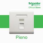 Schneider PIENO PIENO TELEPON SOCKET WHITE PUTIH